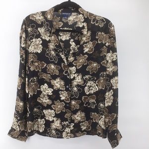 Ann Taylor 100% Silk Blouse—6